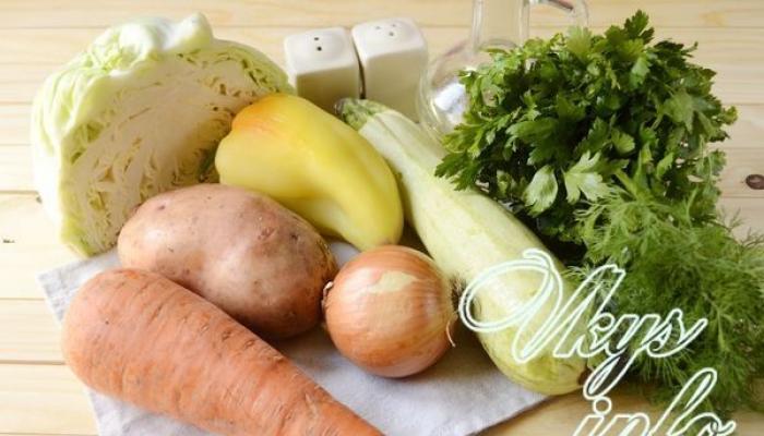 Овощное рагу с капустой и картофелем — пошаговый рецепт с фото